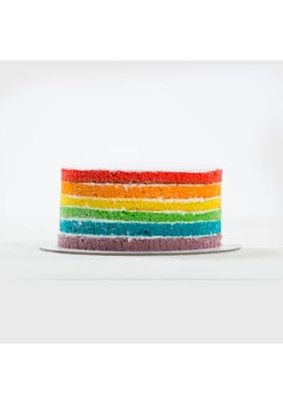 Rainbow Sponge Cake